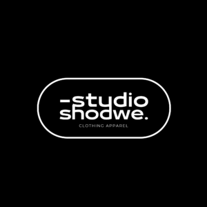 Black and White Bold Typographic Clothing Logo