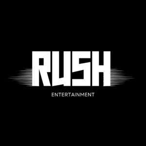Black and White Modern Entertainment Logo